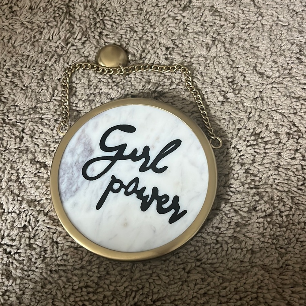 “Girl Power” decor